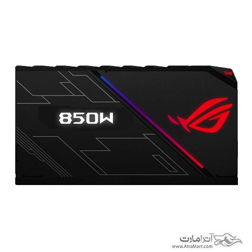 منبع تغذیه ماژولار ایسوس مدل ROG-THOR-850P Asus ROG-THOR-850P 80PLUS Platinum Modular Power Supply