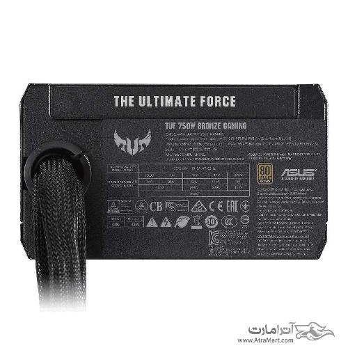 پاور ایسوس مدل TUF-GAMING-750B Asus TUF-GAMING-750B 80Plus Bronze Power Supply