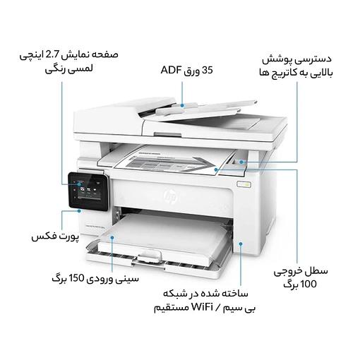 پرینتر سه کاره لیزری اچ پی مدل Pro MFP M130a HP LaserJet Pro MFP M130a Multifunction Laser Printer