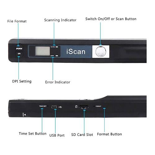 iScan Portable Handheld Scanner