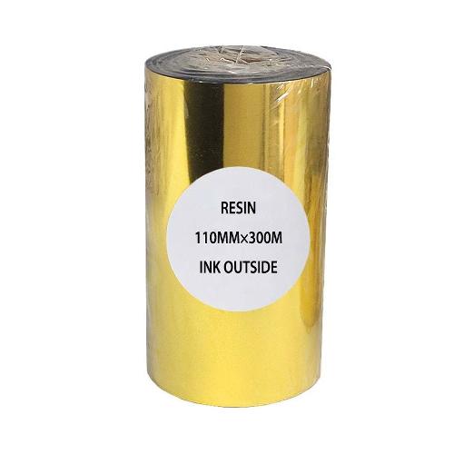 Resin 110mm x 300m Label Printer Ribbon