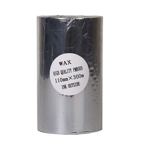 Resin 110mm x 300m Label Printer Ribbon