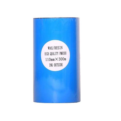 Resin 110mm x 300m Label Printer Ribbon