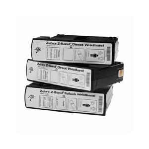 Zebra Thermal Wristband-White