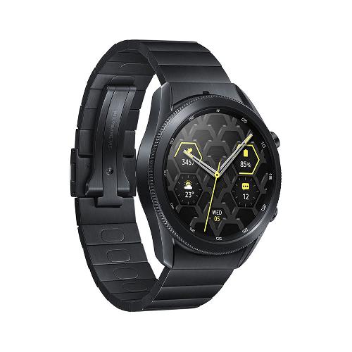 ساعت هوشمند سامسونگ Galaxy Watch3 Bluetooth SM-R840 Titanium سایز 45 میلیمتر Galaxy Watch3 Bluetooth SM-R840 45mm Titanium Smart Watch