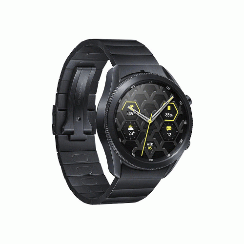 ساعت هوشمند سامسونگ Galaxy Watch3 Bluetooth SM-R840 Titanium سایز 45 میلیمتر Galaxy Watch3 Bluetooth SM-R840 45mm Titanium Smart Watch