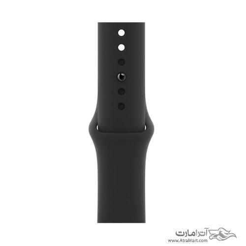 Apple Watch Series 6 40mm Space Gray Aluminum Case with Black Sport Band