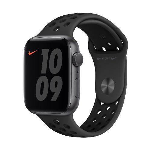 Apple Watch Series 6 44mm Space Gray Aluminum Case with Nike Sport Band