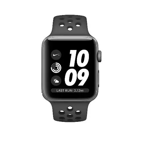 Apple Watch 3 Nike Plus 38mm Space Gray Aluminum Case with Anthracite/Black Nike Sport Band