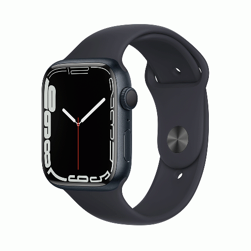 Apple Watch Series 7 GPS 45mm Midnight (Black) Aluminum Case with Sport Band