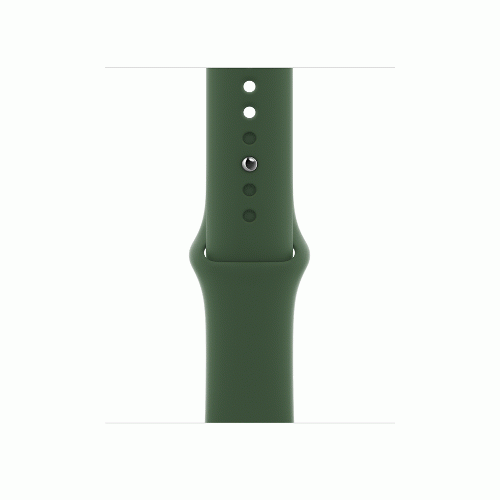 ساعت هوشمند اپل سری 7 آلومینیوم سبز با بند اسپرت سیلیکون سبز 41 میلی متری Apple Watch Series 7 GPS 41mm Green Aluminum Case with Sport Band