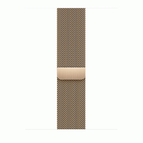Apple Watch Series 7 GPS 45mm Gold Stainless Steel Case with Milanese Loop