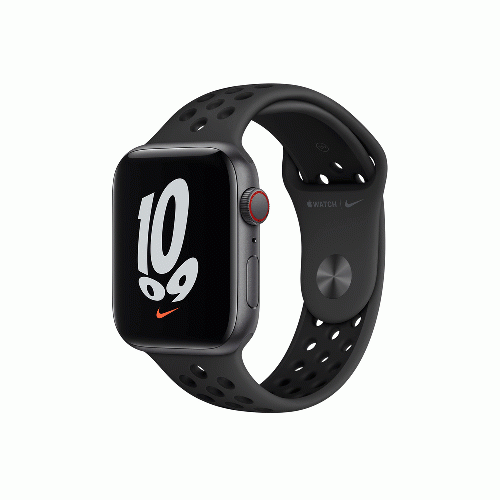 Apple Watch Series SE 2021 GPS 44mm Gray Aluminum Case With Anthracite/Black Nike Sport Band