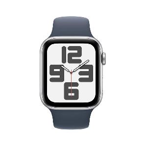 ساعت هوشمند اپل مدل SE 2023 بدنه آلومینیوم بند سیلیکونی سایز 44 میلی متری Apple Watch SE 9 2023 44mm Aluminum Case