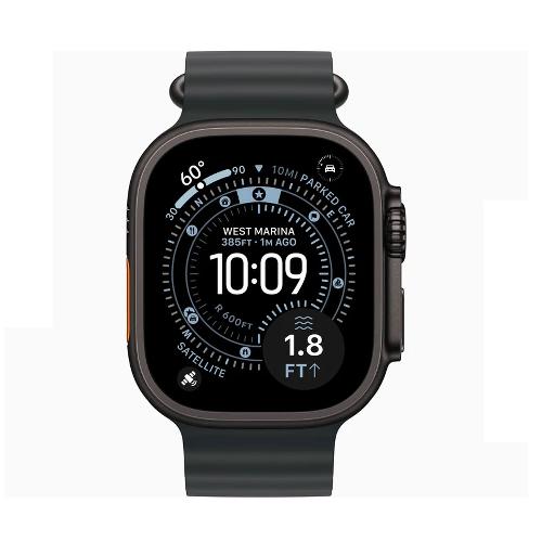 Apple Watch Ultra 3 Black Titanium Case 49mm Ocean Band