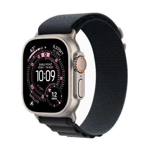 Apple Watch Ultra 3 49mm Black Titanium Case With Alpine Band