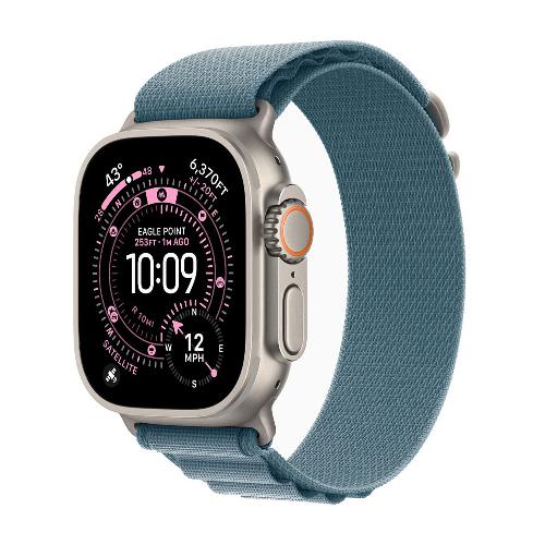Apple Watch Ultra 3 49mm Black Titanium Case With Alpine Band
