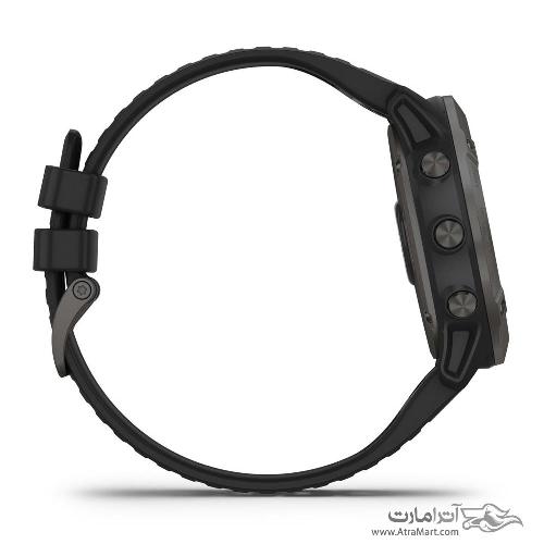 Garmin Fenix 6X Pro Solar Edition ​titanium carbon grey DLC watch 010-02157-21