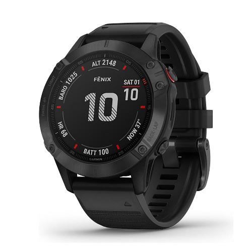 Garmin Fenix 6 Pro Black with Black Band watch 010-02158-02