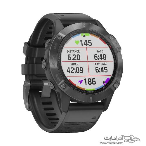 Garmin Fenix 6 Pro Black with Black Band watch 010-02158-02