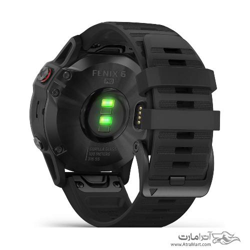 Garmin Fenix 6 Pro Black with Black Band watch 010-02158-02