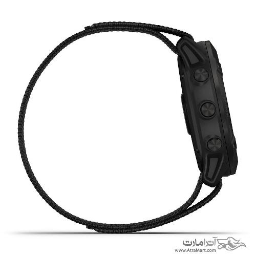 ساعت گارمین مدل Enduro Carbon Gray DLC Titanium with Black UltraFit Nylon Strap Garmin Enduro Carbon Gray DLC Titanium with Black UltraFit Nylon Strap watch 010-02408-01