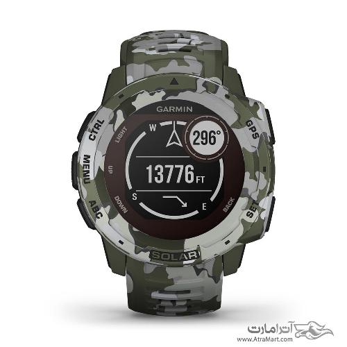 Garmin Instinct Solar Camo Edition Lichen Camo watch 010-02293-16