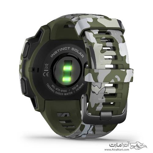 Garmin Instinct Solar Camo Edition Lichen Camo watch 010-02293-16