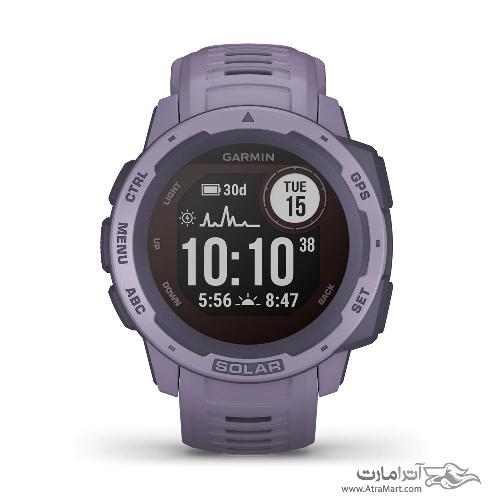 ساعت گارمین مدل Instinct Solar Orchid Garmin Instinct Solar Orchid watch 010-02293-12
