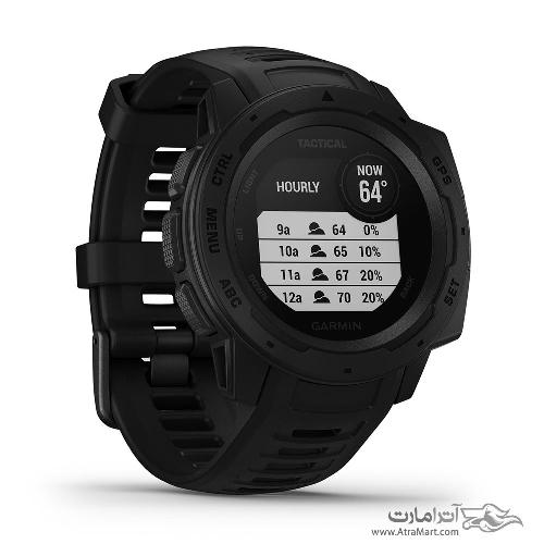 ساعت گارمین مدل Instinct Tactical Edition Black Garmin Instinct Tactical Edition Black watch 010-02064-70