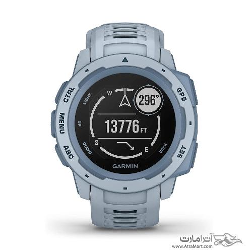 ساعت گارمین مدل Instinct Graphite Lakeside Blue Garmin Instinct Graphite Lakeside Blue watch 010-02064-02