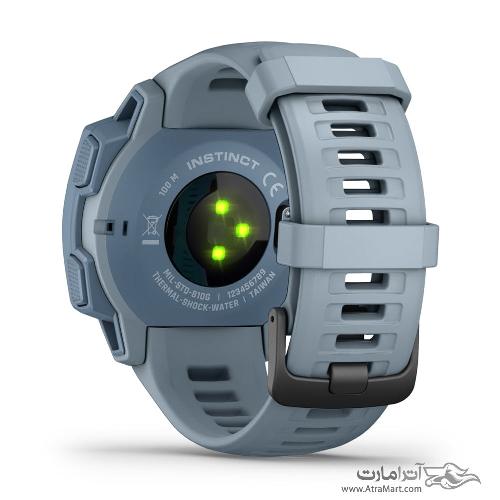 ساعت گارمین مدل Instinct Graphite Lakeside Blue Garmin Instinct Graphite Lakeside Blue watch 010-02064-02