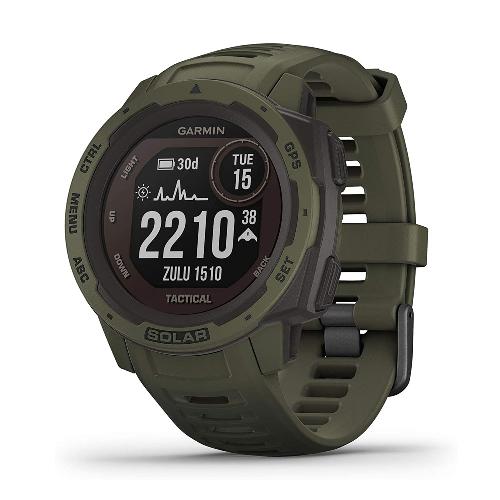 ساعت گارمین مدل Instinct Solar Tactical Edition Moss Garmin Instinct Solar Tactical Edition Moss 010-02293-14
