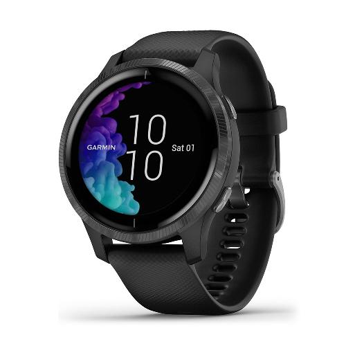 ساعت گارمین مدل Venu Black with Slate Hardware Garmin Venu Black with Slate Hardware 010-02173-12