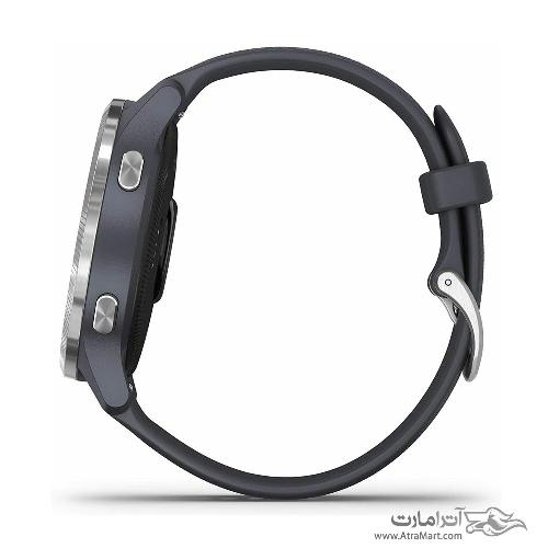 Garmin Venu Granite Blue with Silver Hardware 010-02173-02