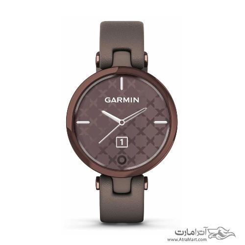 ساعت گارمین Lily Dark Bronze Bezel with Paloma Case and Italian Leather Band Garmin Lily Dark Bronze Bezel with Paloma Case and Italian Leather Band