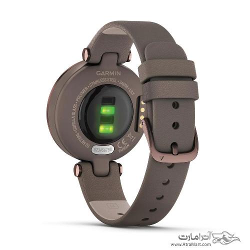ساعت گارمین Lily Dark Bronze Bezel with Paloma Case and Italian Leather Band Garmin Lily Dark Bronze Bezel with Paloma Case and Italian Leather Band