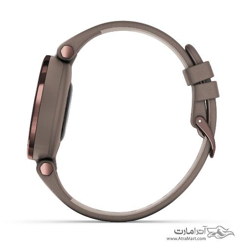 ساعت گارمین Lily Dark Bronze Bezel with Paloma Case and Italian Leather Band Garmin Lily Dark Bronze Bezel with Paloma Case and Italian Leather Band