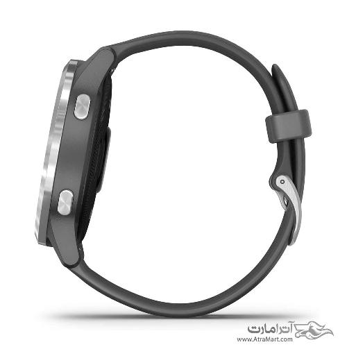 ساعت گارمین VivoActive 4 Shadow Grey with Silver Hardware Garmin VivoActive 4 Shadow Grey with Silver Hardware