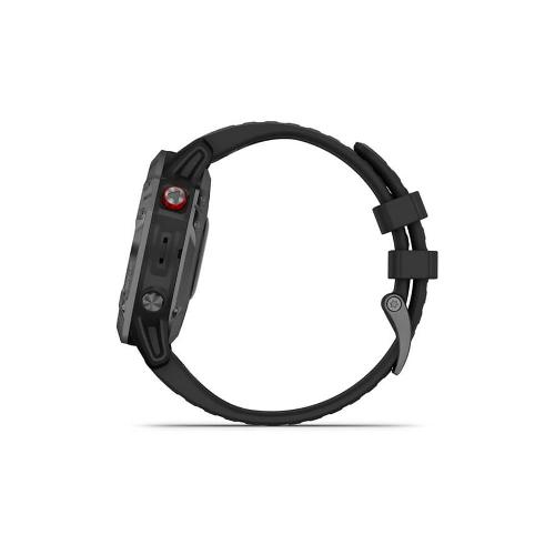 ساعت گارمین fenix 6 Pro Solar Edition Slate Gray with Black Band Garmin fenix 6 Pro Solar Edition Slate Gray with Black Band 010-02410-15