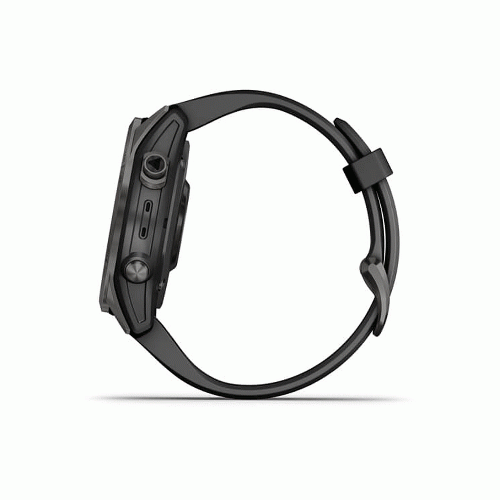 ساعت گارمین Fenix 7S Sapphire Solar Edition Carbon Grey DLC Titanium with Black Band Fenix 7S Sapphire Solar Edition Carbon Grey DLC Titanium with Black Band 010-02539-25