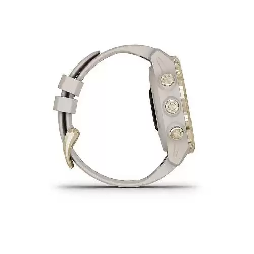 ساعت گارمین Descent Mk2S Light Gold with Light Sand Silicone Band Descent Mk2S Light Gold with Light Sand Silicone Band 010-02403-00