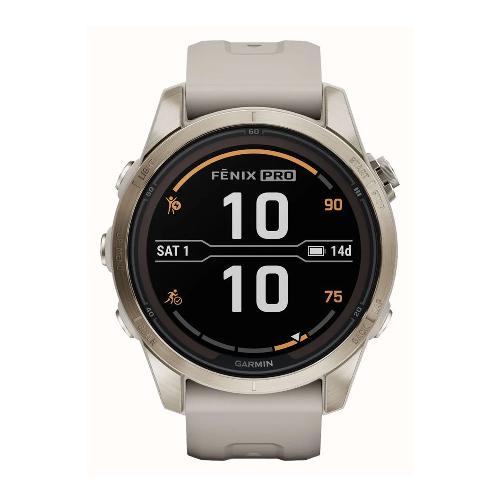 ساعت گارمین مدل Fenix 7s pro Sapphire solar Soft Gold Garmin Fenix 7s pro Sapphire solar Soft Gold Watch