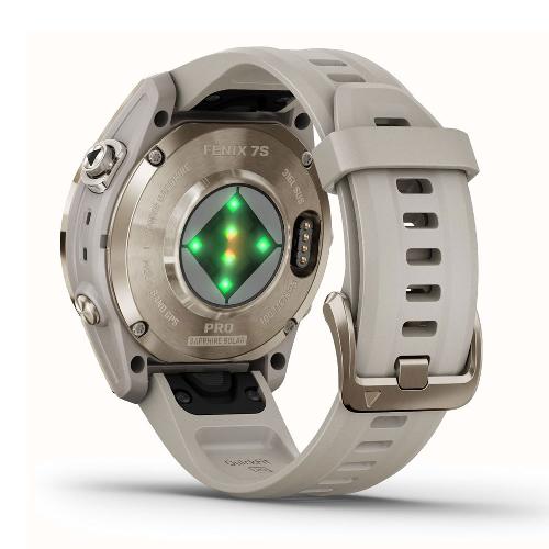 ساعت گارمین مدل Fenix 7s pro Sapphire solar Soft Gold Garmin Fenix 7s pro Sapphire solar Soft Gold Watch