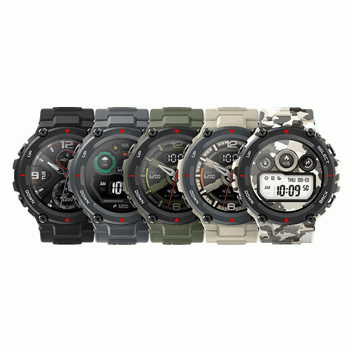 ساعت هوشمند شیائومی AmazFit T-Rex 2 Xiaomi AmazFit T-Rex 2 Smart Watch