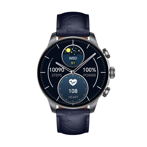 Glorimi GX CLASSICFIT (LIMITED EDITION) 47mm Smartwatch Leather Strap