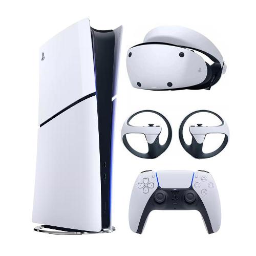 Sony PlayStation 5 Slim Digital Game Console - Region Europe with Sony PS VR2