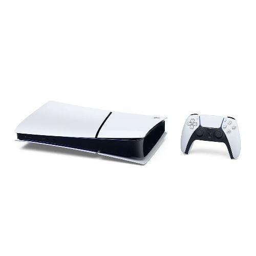Sony PlayStation 5 Slim Digital Edition Console 825GB CFI-2116 EU with White DualSense Controller