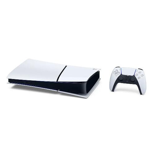 Sony PlayStation 5 Slim Digital Edition Console 825GB CFI-2116 EU with black DualSense Controller