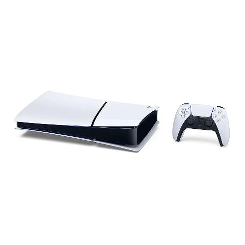 Sony PlayStation 5 Slim Digital Edition Console 825GB CFI-2116 EU with White DualSense Controller + charging stand